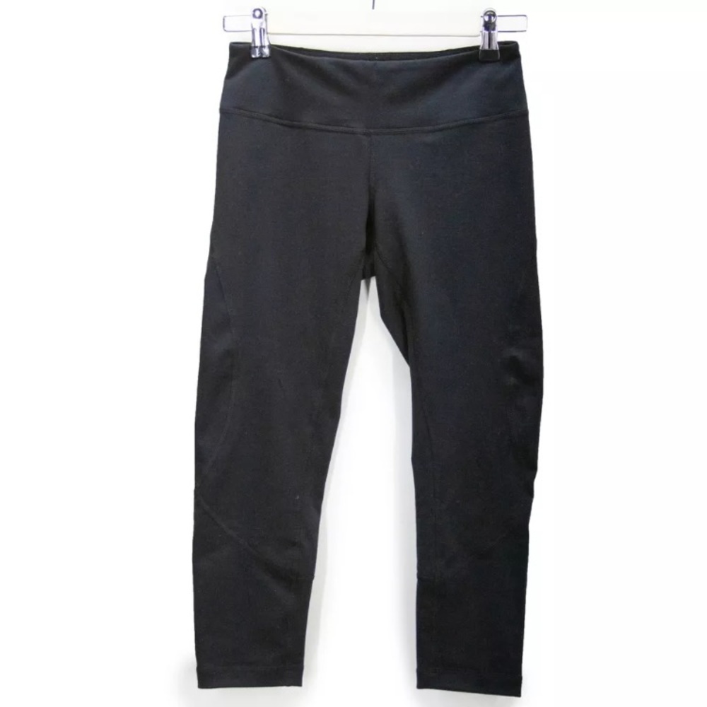 Zella Athletic Black Cropped Capri Pants - Size XS